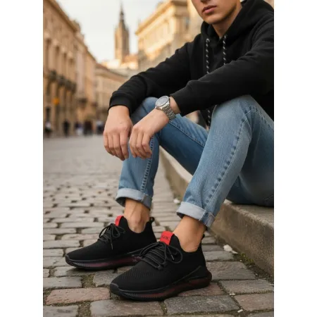 Buty sportowe męskie GOE sneakersy siatkowe na lato JJ1N4056 lekkie 41