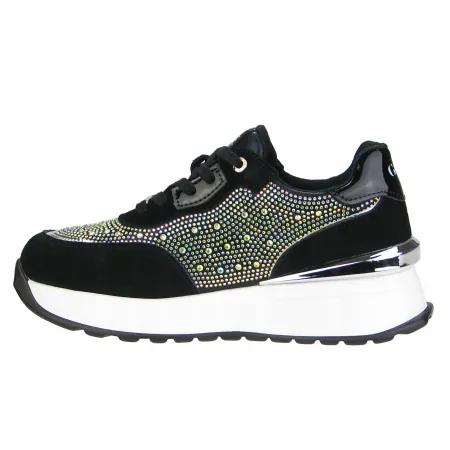 Buty damskie z ĆWIEKAMI GOE eleganckie i oryginalne SNEAKERSY LL2N4025 37
