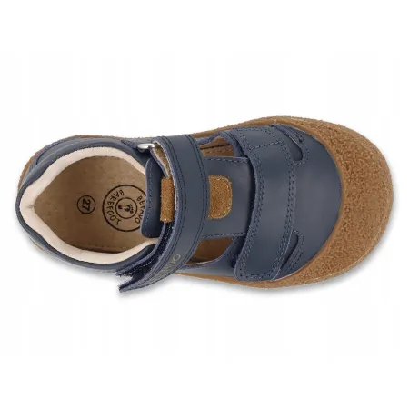 BEFADO buty DZIECIĘCE BAREFOOT skórzane do przedszkola na rzepy 23