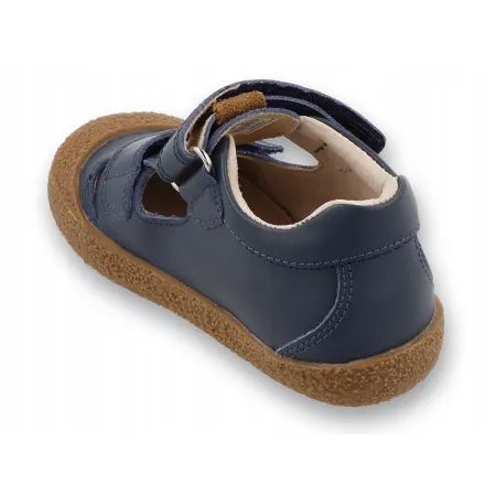 BEFADO buty DZIECIĘCE BAREFOOT skórzane do przedszkola na rzepy 28