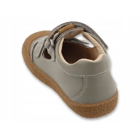 BEFADO buty DZIECIĘCE BAREFOOT skórzane do przedszkola na rzepy 005X002 28