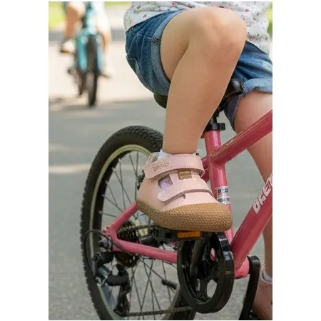 BEFADO buty DZIECIĘCE BAREFOOT skórzane do przedszkola na rzepy 005X001 24
