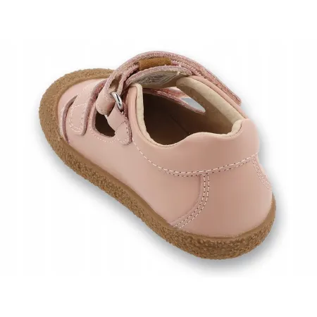 BEFADO buty DZIECIĘCE BAREFOOT skórzane do przedszkola na rzepy 005X001 24