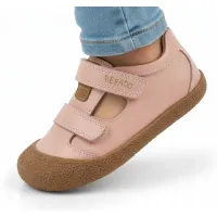 BEFADO buty DZIECIĘCE BAREFOOT skórzane do przedszkola na rzepy 005X001 27