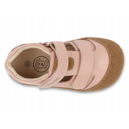 BEFADO buty DZIECIĘCE BAREFOOT skórzane do przedszkola na rzepy 005X001 27