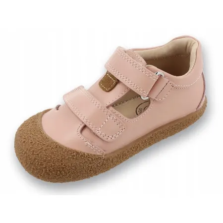 BEFADO buty DZIECIĘCE BAREFOOT skórzane do przedszkola na rzepy 005X001 28