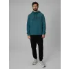 BLUZA męska z KAPTUREM 4F dresowa KANGURKA sportowa TSWSM2133 morska L