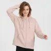 BLUZA damska z KAPTUREM 4F dresowa ROZPINANA sportowa TSWSF2205 bawełna S