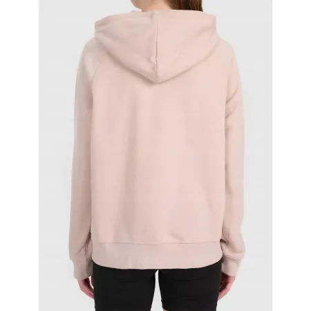 BLUZA damska z KAPTUREM 4F dresowa ROZPINANA sportowa TSWSF2205 bawełna S