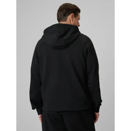 BLUZA męska z KAPTUREM 4F dresowa KANGURKA sportowa TSWSM2241 czarna XL