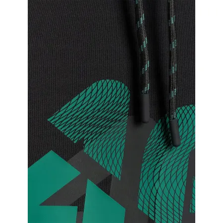 BLUZA męska z KAPTUREM 4F dresowa KANGURKA sportowa TSWSM2241 czarna S