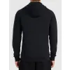 BLUZA męska z KAPTUREM 4F dresowa KANGURKA sportowa TSWSM2241 czarna 3XL