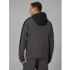 BLUZA męska z KAPTUREM 4F dresowa ROZPINANA sportowa TSWSM2130 szara L