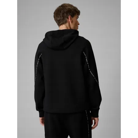 BLUZA męska z KAPTUREM 4F dresowa KANGURKA sportowa TSWSM2238 czarna XL
