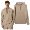 BLUZA męska z KAPTUREM 4F dresowa KANGURKA sportowa TSWSM2238 beżowa 3XL