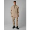 BLUZA męska z KAPTUREM 4F dresowa KANGURKA sportowa TSWSM2238 beżowa 3XL