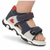 SANDAŁY DZIECIĘCE buty BEFADO skórzana wkładka 170P097 na rzepy 23