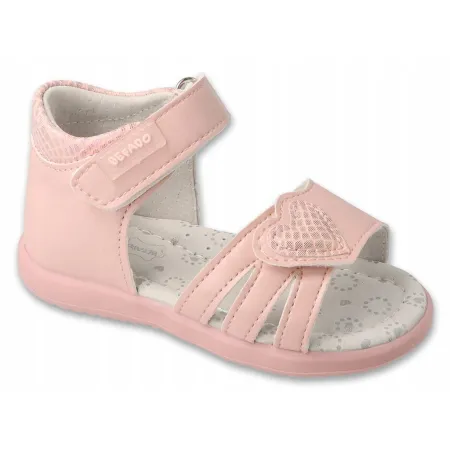 SANDAŁY DZIECIĘCE buty BEFADO skórzana wkładka 170P119 na rzepy 25