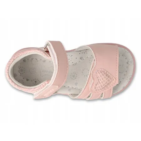 SANDAŁY DZIECIĘCE buty BEFADO skórzana wkładka 170P119 na rzepy 25