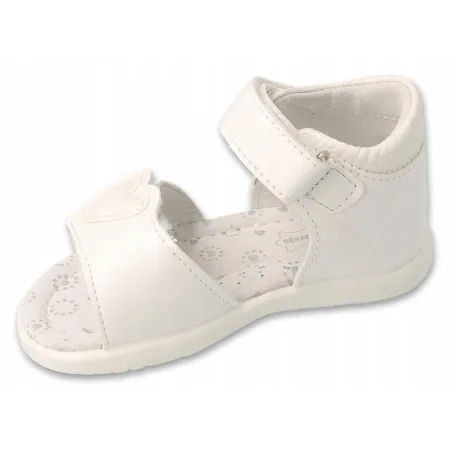 SANDAŁY DZIECIĘCE buty BEFADO skórzana wkładka 170P118 na rzepy 24