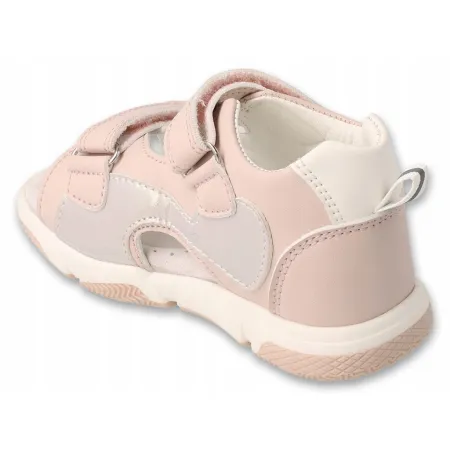 SANDAŁY DZIECIĘCE buty BEFADO skórzana wkładka 170P108 na rzepy 24