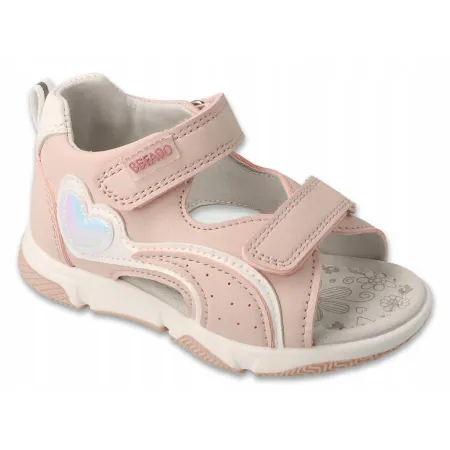 SANDAŁY DZIECIĘCE buty BEFADO skórzana wkładka 170P108 na rzepy 26