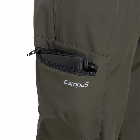 Spodnie TREKKINGOWE męskie softshellowe softshell CAMPUS SKOOGEN zielone L