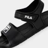 SANDAŁY dziecięce buty FILA FIORI piankowe na RZEPY sandałki na lato 30