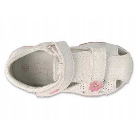 SANDAŁY DZIECIĘCE buty BEFADO skórzana wkładka 170P105 na rzepy 25