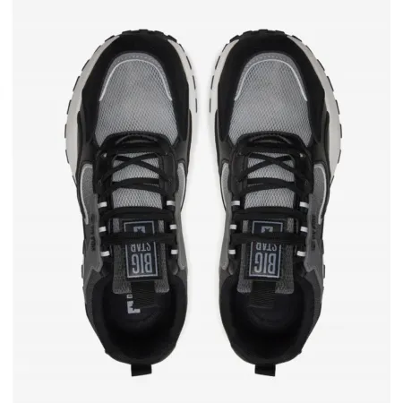 BUTY sportowe damskie BIG STAR sneakersy EKOSKÓRA czarne NN274A101 40