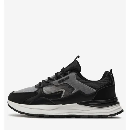 BUTY sportowe damskie BIG STAR sneakersy EKOSKÓRA czarne NN274A101 38