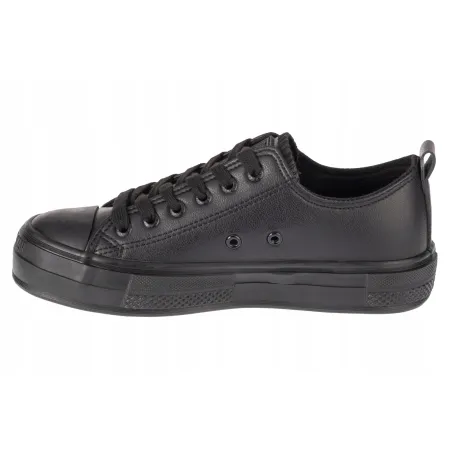TRAMPKI damskie buty tenisówki BIG STAR na platformie czarne NN274859 37