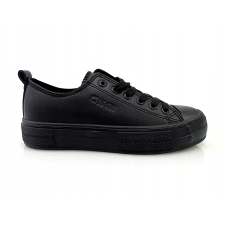 TRAMPKI damskie buty tenisówki BIG STAR na platformie czarne NN274859 37