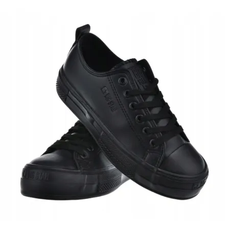 TRAMPKI damskie buty tenisówki BIG STAR na platformie czarne NN274859 37