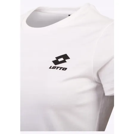 Koszulka damska T-shirt z krótkim rękawem LOTTO tshirt 1124012 biała L