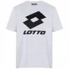 Koszulka męska T-shirt z krótkim rękawem LOTTO tshirt 1124002 szara XXL
