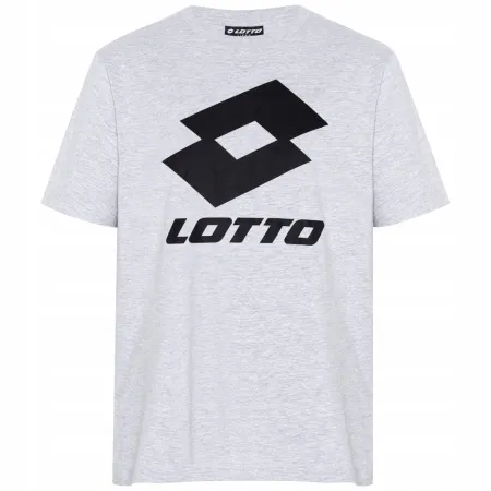 Koszulka męska T-shirt z krótkim rękawem LOTTO tshirt 1124002 szara XXL