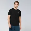 Koszulka męska T-shirt z krótkim rękawem LOTTO tshirt 1124001 czarna M