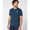 Koszulka męska T-shirt z krótkim rękawem LOTTO tshirt 1124001 granat XL