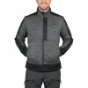 BLUZA 4F trekkingowa rozpinana SWETER WINDPROOF wiatroodporna szara r. S