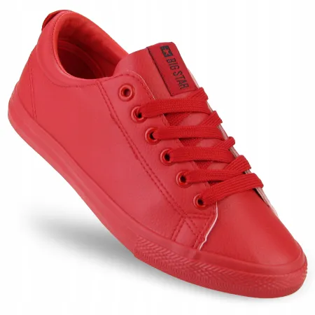 Trampki damskie BIG STAR z miękkiej ekoskóry wygodne tenisówki DD274686 36