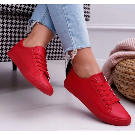 Trampki damskie BIG STAR z miękkiej ekoskóry wygodne tenisówki DD274686 36