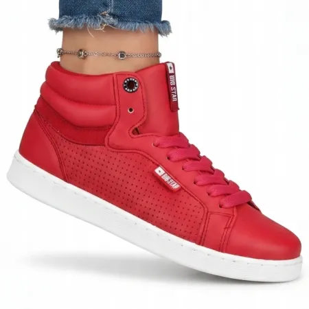 Trampki damskie buty BIG STAR z ekoskóry miejskie casualowe DD274244 37