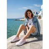 Trampki damskie buty CROSS JEANS sneakersy miejskie różowe DD2R4056 37