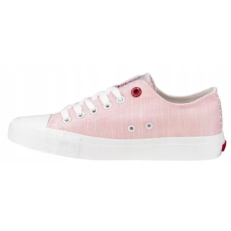 Trampki damskie buty CROSS JEANS sneakersy miejskie różowe DD2R4056 38