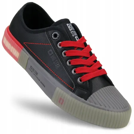 TRAMPKI damskie BIG STAR buty tenisówki z ekoskóry miejskie II274134 37