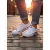 TRAMPKI buty damskie CROSS JEANS tenisówki na lato całe białe HH2R4009C 37