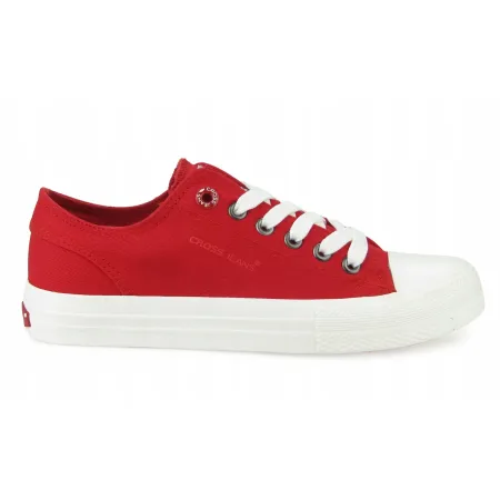 TRAMPKI buty damskie CROSS JEANS tenisówki materiałowe na lato HH2R4020C 39