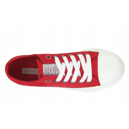 TRAMPKI buty damskie CROSS JEANS tenisówki materiałowe na lato HH2R4020C 38