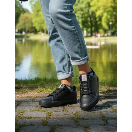 Trampki damskie CROSS JEANS buty tenisówki z ekoskóry modne JJ2R4054 38